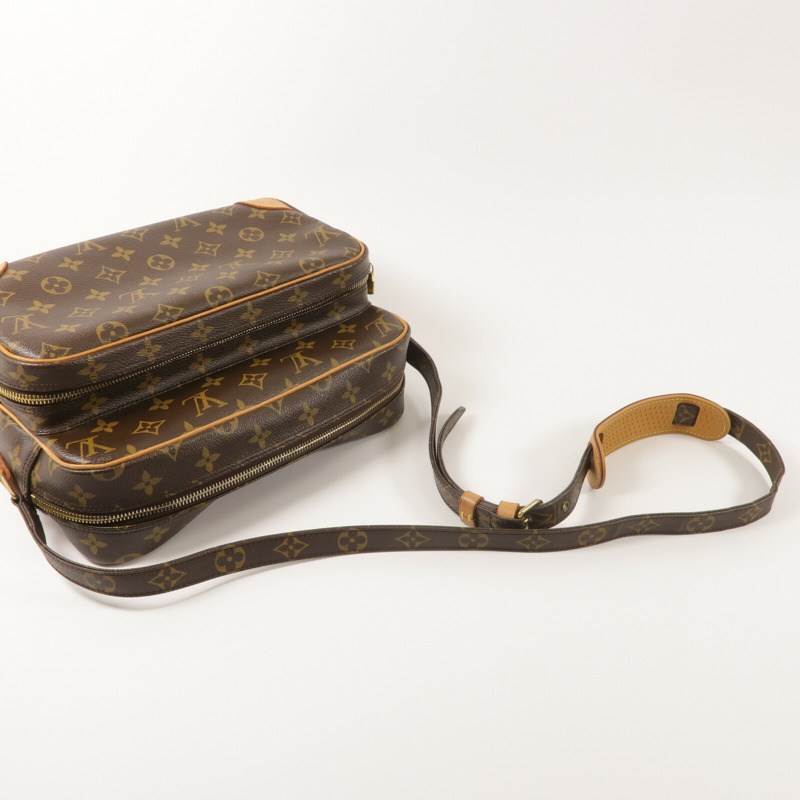 LOUIS VUITTON Monogram Nile肩背袋-6