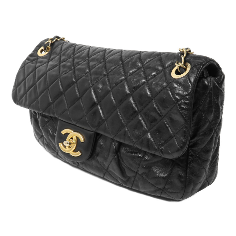 CHANEL 牛皮皮革Chain Shoulder鏈帶肩背袋-2