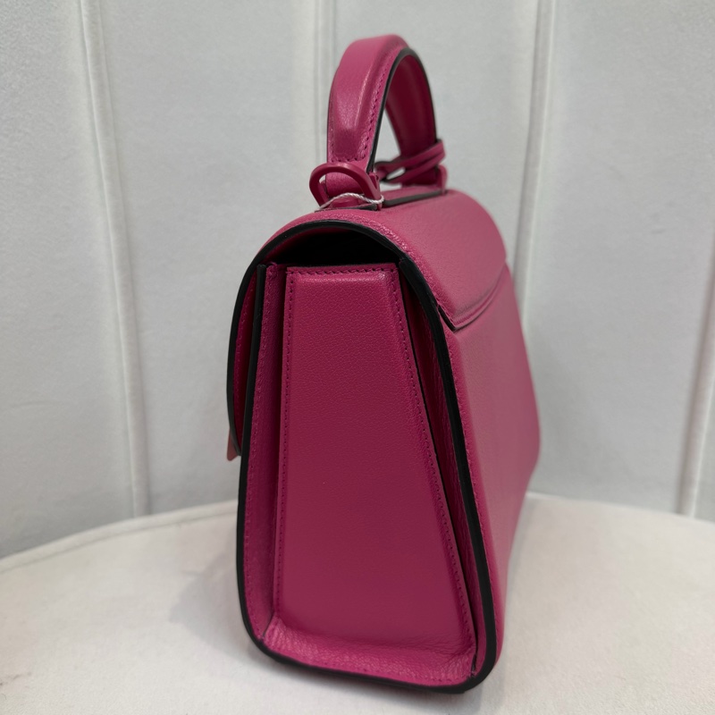 Salvatore Ferragamo 桃紅色Boxyz 系列單肩包XB752-2