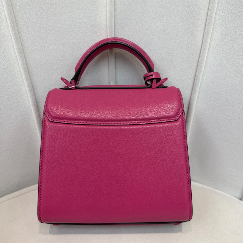 Salvatore Ferragamo 桃紅色Boxyz 系列單肩包XB752-7