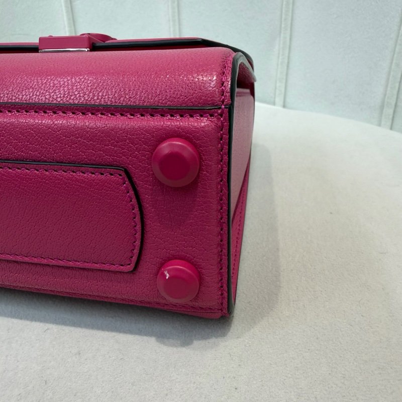 Salvatore Ferragamo 桃紅色Boxyz 系列單肩包XB752-10