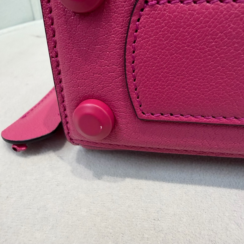 Salvatore Ferragamo 桃紅色Boxyz 系列單肩包XB752-27