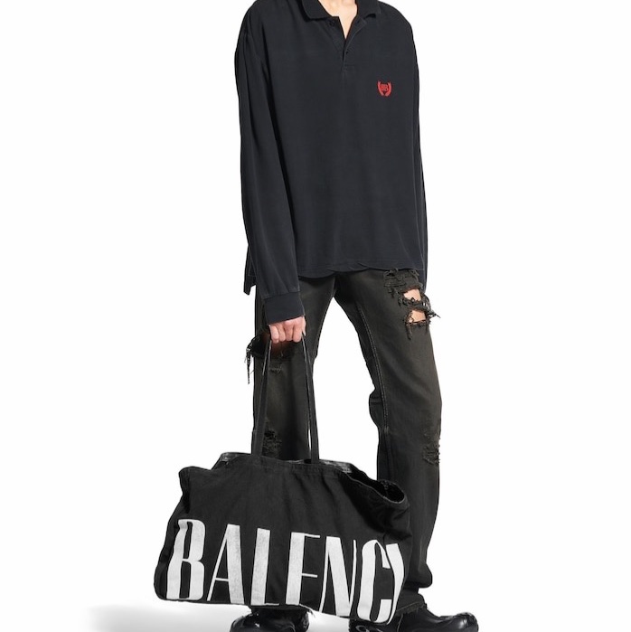 Balenciaga 男士 Editor East-west 大號托特包均碼碼大號、51.8cm*13.9cm*33.7cm-3