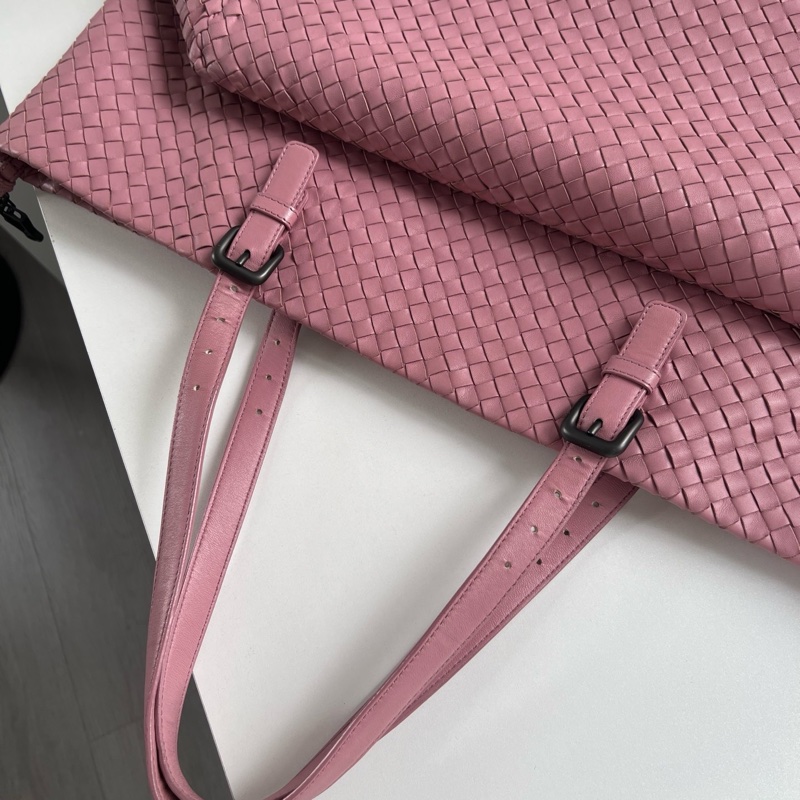 葆蝶家0Bottega Veneta tote單肩包,煙灰粉紫色-3