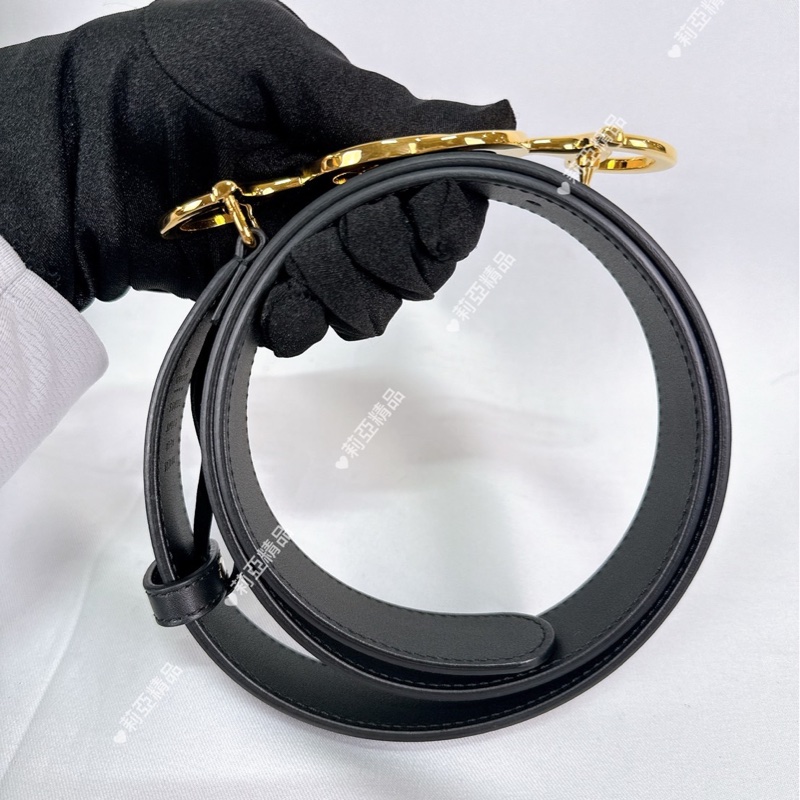 莉亞精品♡ Gucci馬銜釦皮腰帶 85cm 二手美品-4