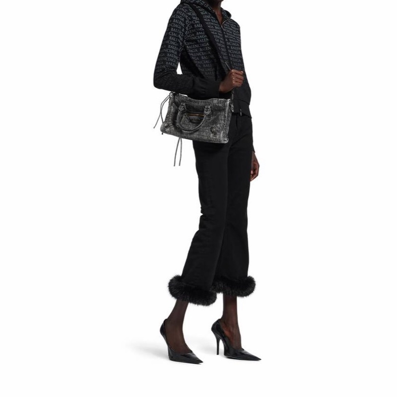 Balenciaga 女士 Le City 小號單肩包均碼碼小號、30cm*9.6cm*19cm-4