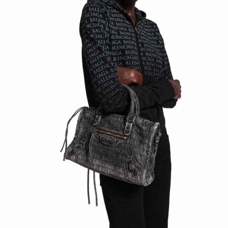 Balenciaga 女士 Le City 小號單肩包均碼碼小號、30cm*9.6cm*19cm-7