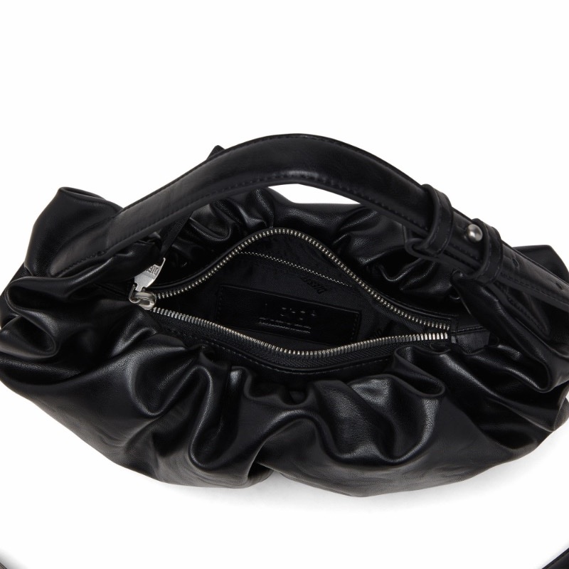 Diesel 女士 Grab-D S-Small 閃亮 PU 皺摺流浪包均碼碼30cm*10cm*26cm-2