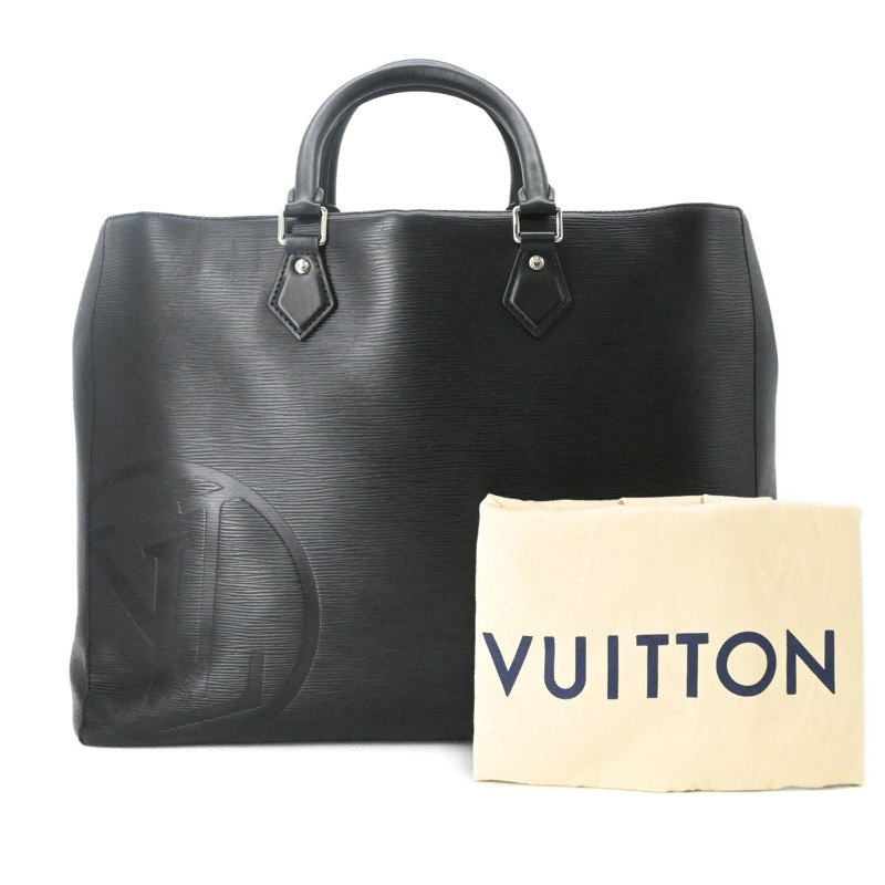 路易威登 Louis Vuitton Epi Grand Sac 手提包 黑色 男士 M55185-0
