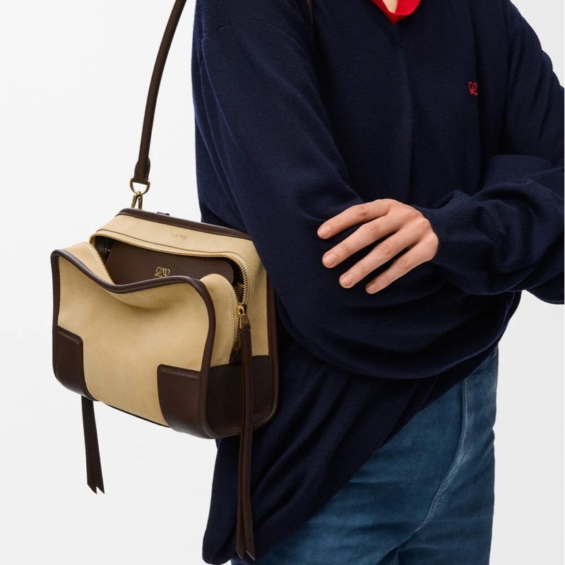 Loewe 女士 小號Amazona單肩包均碼碼小號、24.5cm*10cm*18.5cm-3