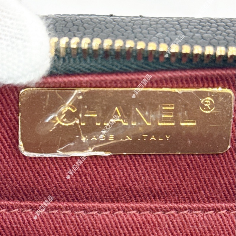 莉亞精品♡ Chanel 荔枝相機包 AS0969 二手美包-13