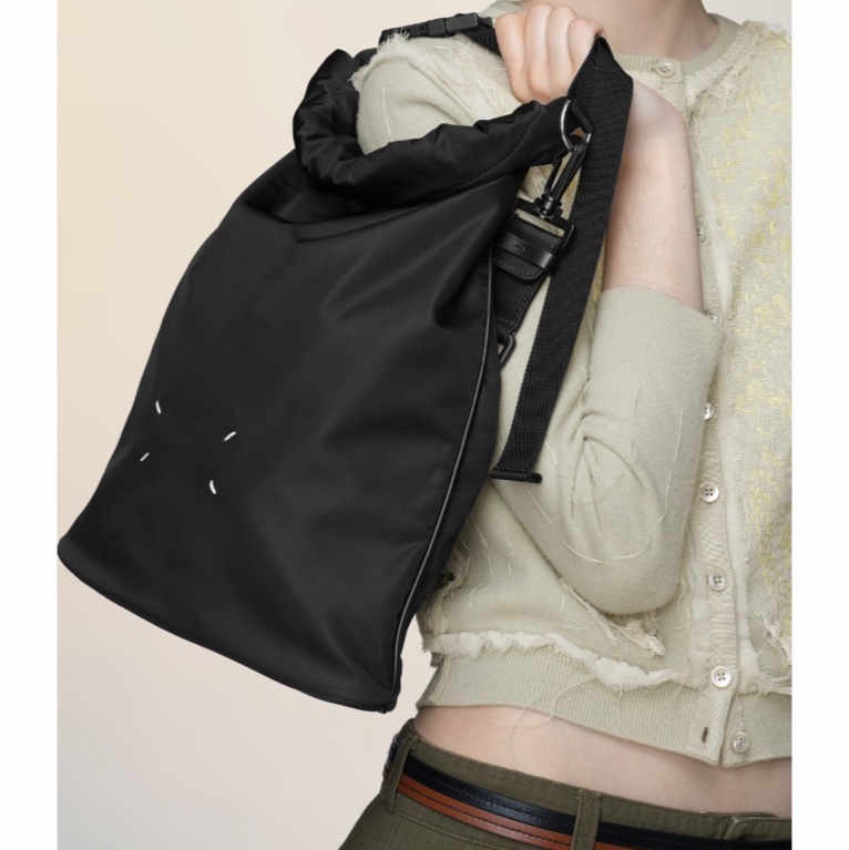 Maison Margiela 男女同款 卷蓋背包均碼碼29cm*9cm*43cm-4