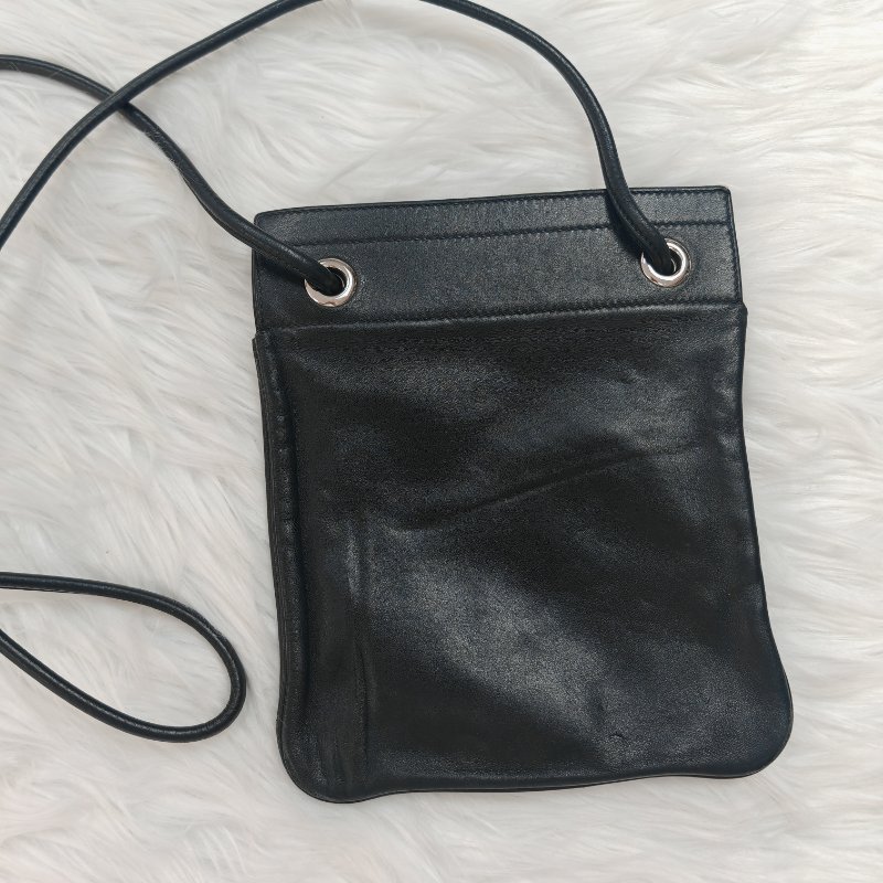 Hermès 愛馬仕 Aline 黑銀 牛皮-2