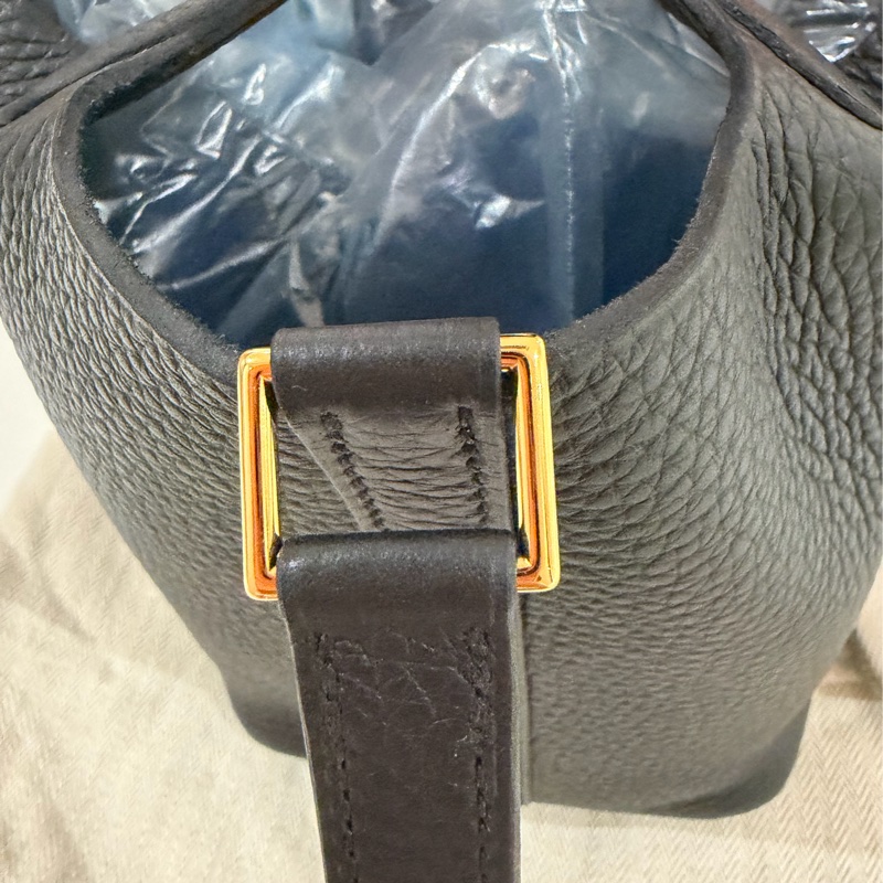 全新 Hermes Picotin 18 經典黑金 (菜籃子)-1
