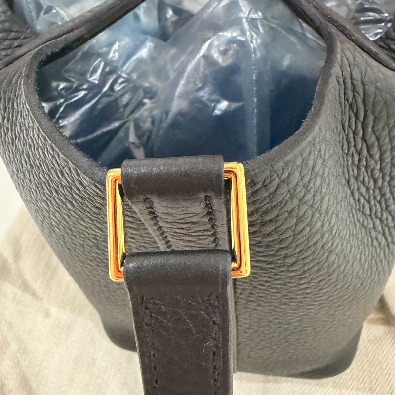 全新 Hermes Picotin 18 經典黑金 (菜籃子)-9