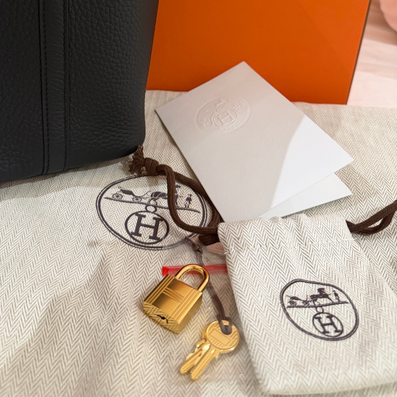 全新 Hermes Picotin 18 經典黑金 (菜籃子)-12