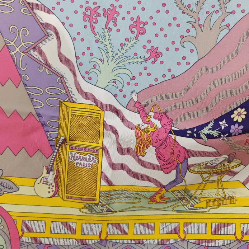 Hermès《時代新聲》方巾-5