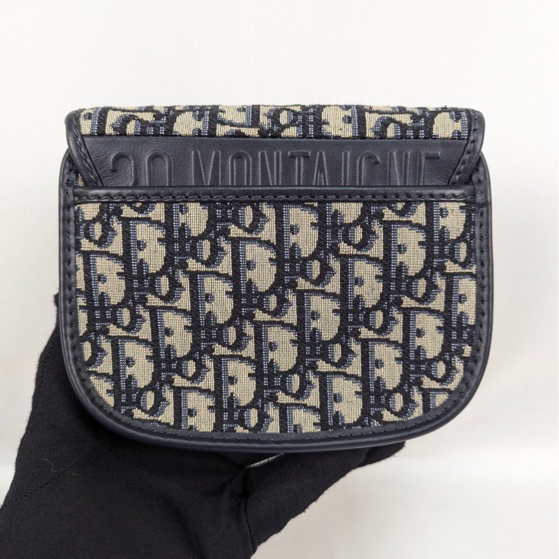 莉亞精品♡ Dior Bobby小號老花馬鞍包 二手美包-3