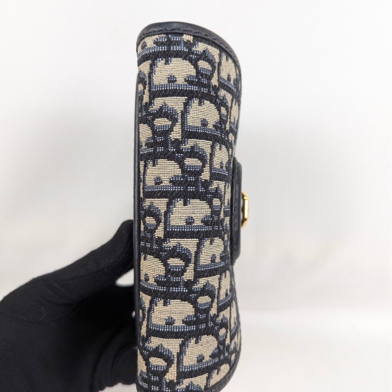 莉亞精品♡ Dior Bobby小號老花馬鞍包 二手美包-6
