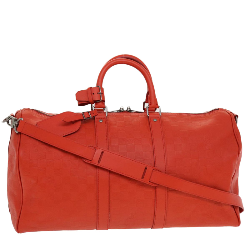 【日本直送】路易威登 Damier Infini Keepall Bandouliere 45 Fusion N41142 正品 43817SAM-0