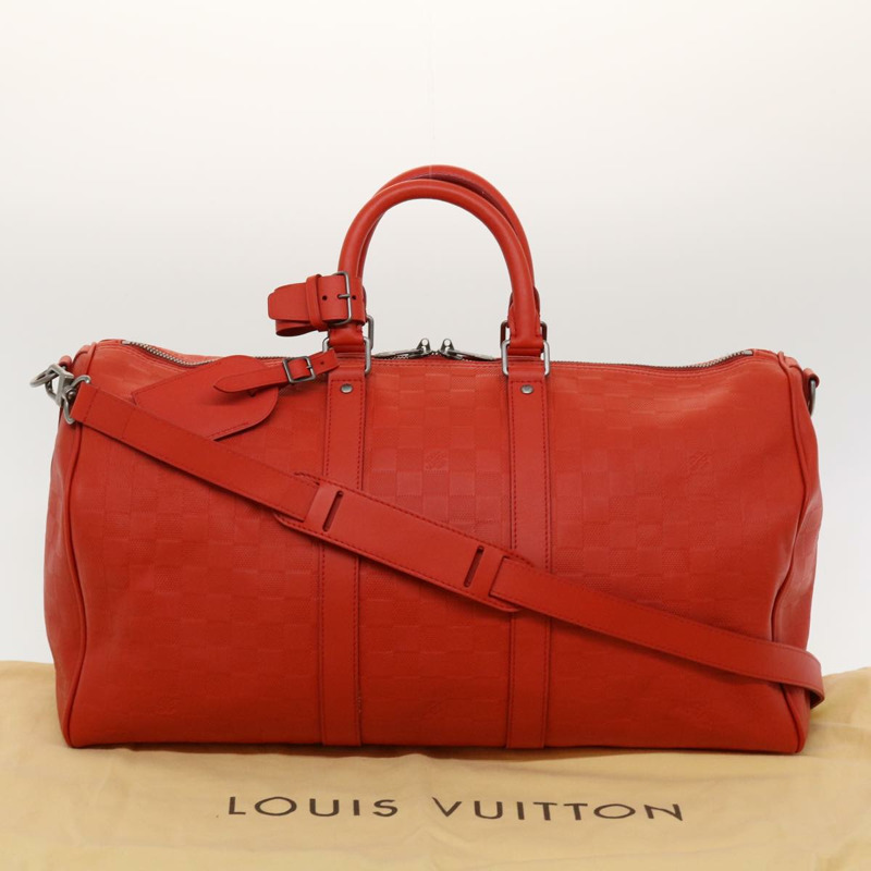 【日本直送】路易威登 Damier Infini Keepall Bandouliere 45 Fusion N41142 正品 43817SAM-11