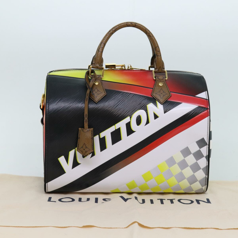 【日本直送】路易威登 Epi Damier Speedy Bandouliere 30 手袋 2017 M51564 LV Auth 73747SAV-11
