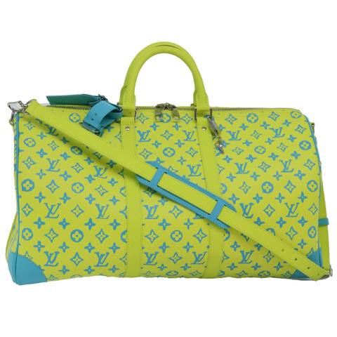 路易威登 Monogram Playground Keepall Bandouliere 50 旅行包 M21869 正品 76432SM