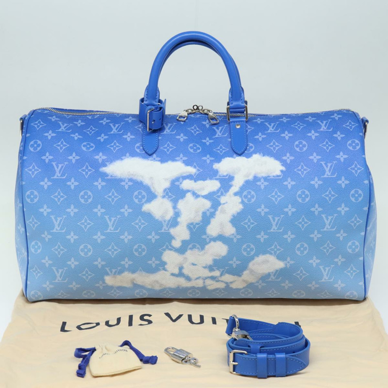 【日本直送】路易威登 Monogram Clouds Keepall Bandouliere 50 旅行包 M45428 LV 正品 80910SAV-11