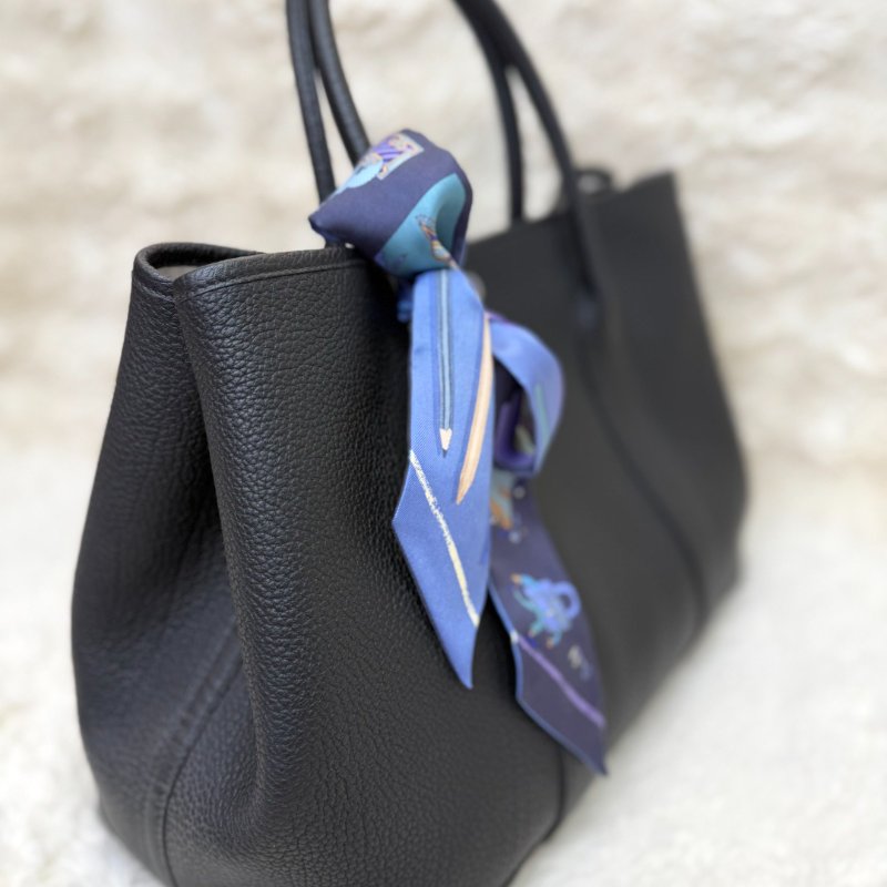 Hermès garden party 花園 黑色 Taurillon Nobillo 36 銀扣-2