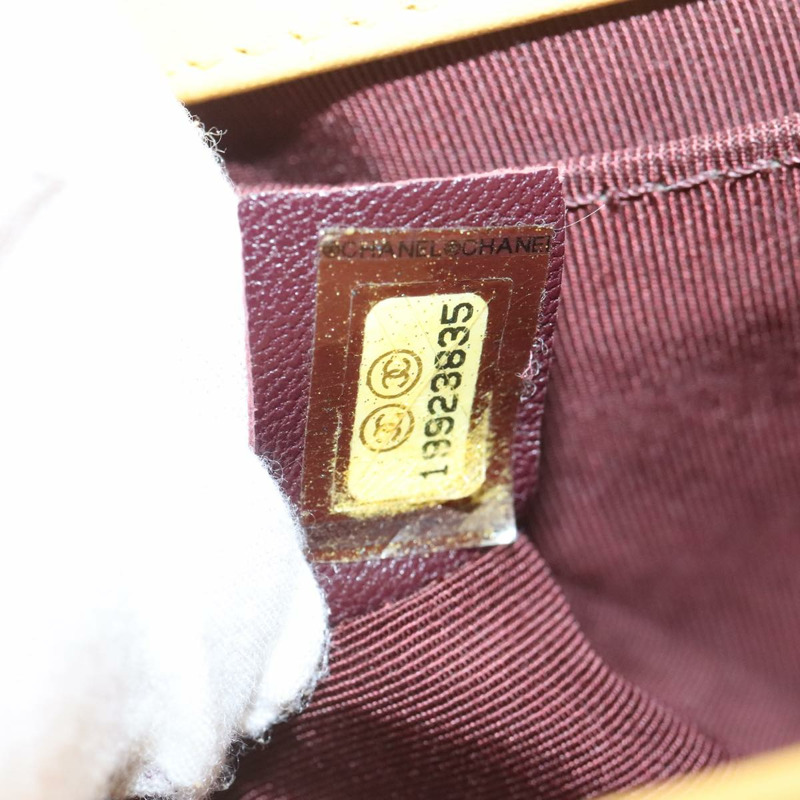 【日本直送】香奈兒 Matelasse 20 鏈條 Boy Chanel 肩背包 天鵝絨 黃色 CC 正品 94468V-10