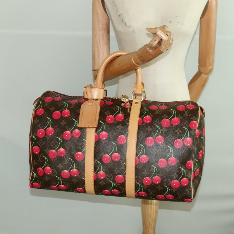 【日本直送】路易威登 Monogram Cherry Keepall 45 波士頓包 M95011 LV Auth 101791SM-22