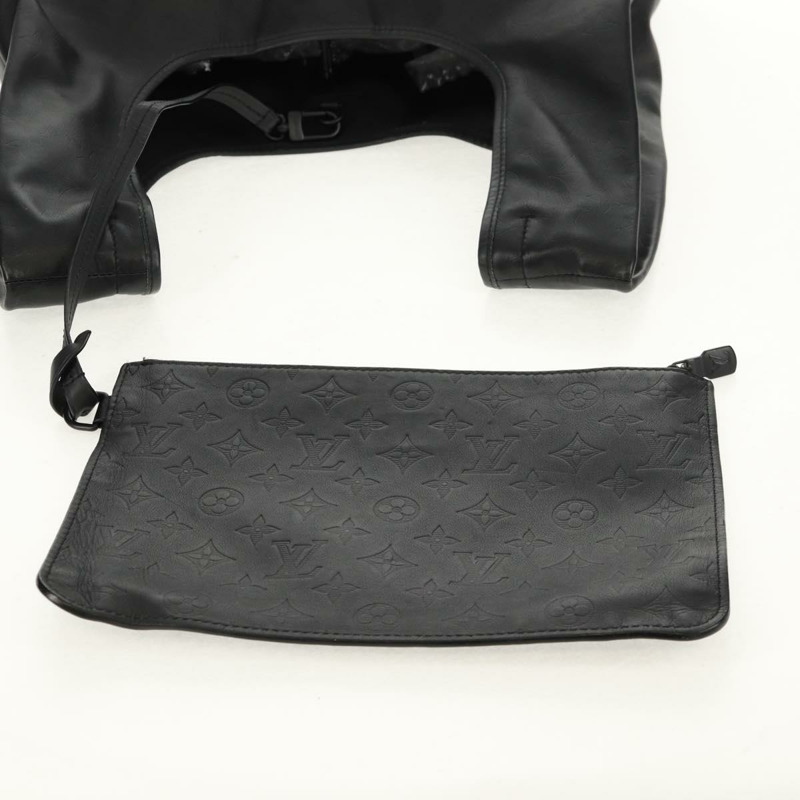 【日本直送】路易威登 Monogram Shadow 手提包 黑色 M43679 LV 正品 TR218-16