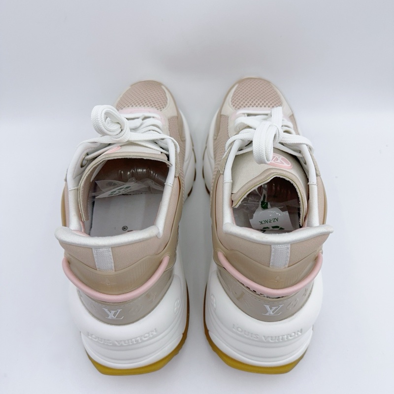 99新/Lv路易威登/36碼/新款卡其拼粉Run55老爹鞋/-4
