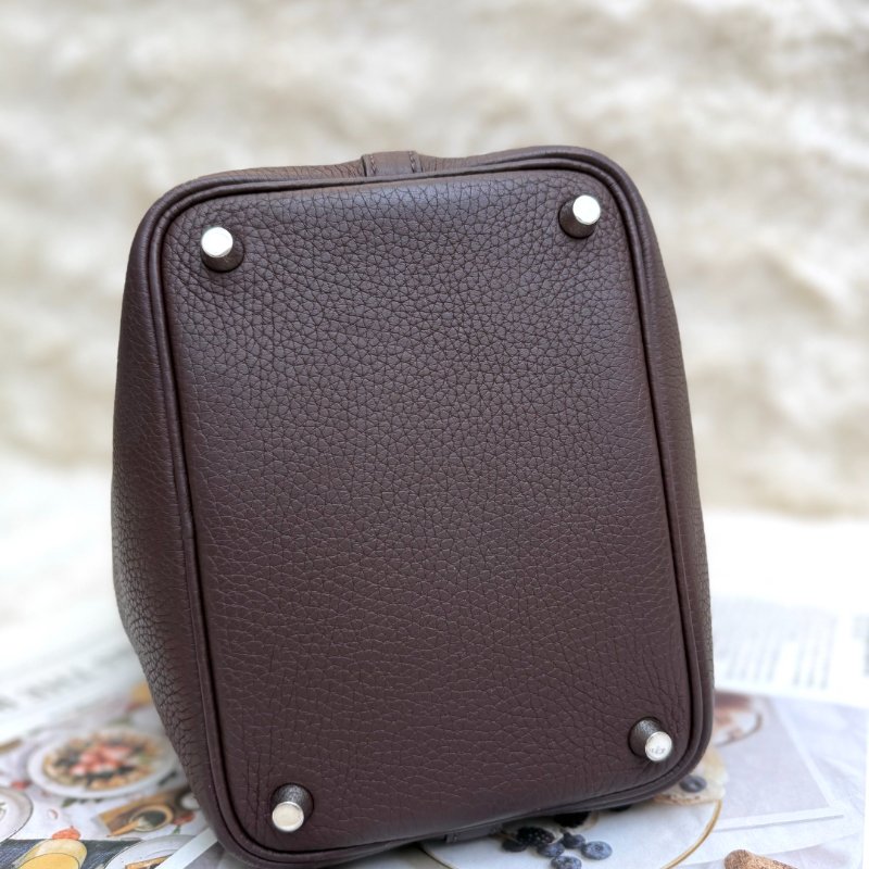 Hermès Picotin Lock 菜籃子 Togo 18 銀扣 u stamp-3