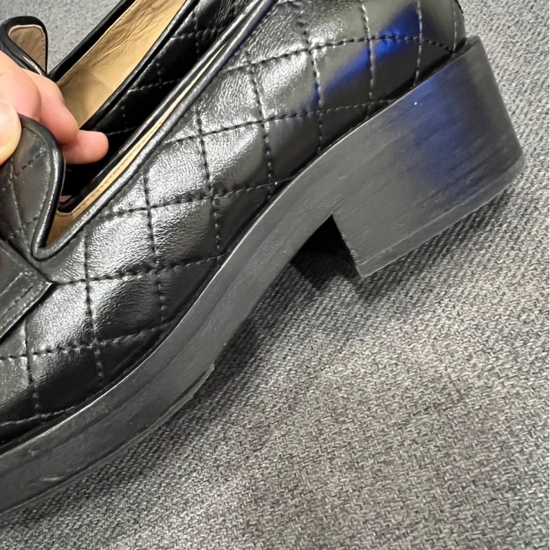 Chanel 黑色樂福鞋-3