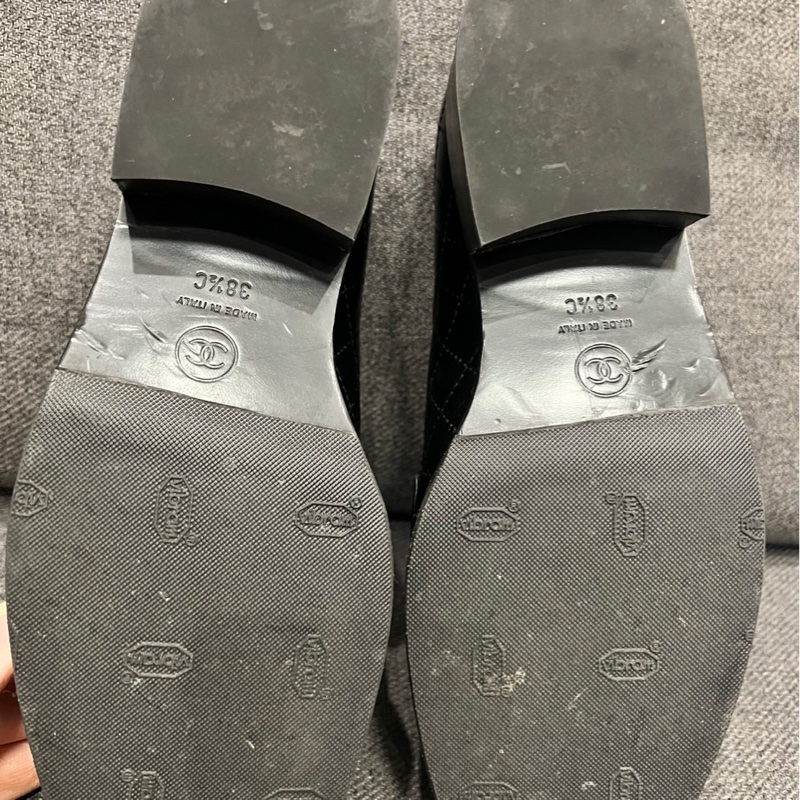 Chanel 黑色樂福鞋-5