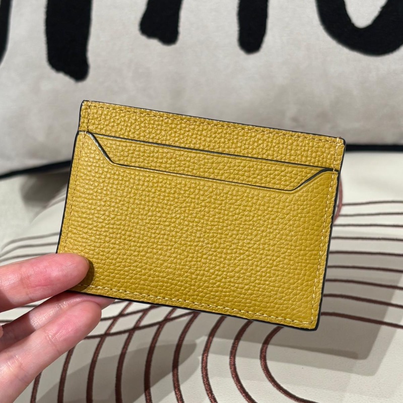 Loewe card holder Anagram Plaque PEBBLED Leather 卡片套-7