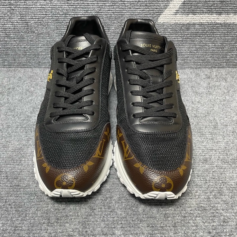 Louis Vuitton 路易威登 黑棕色老花運動鞋41.5碼-3