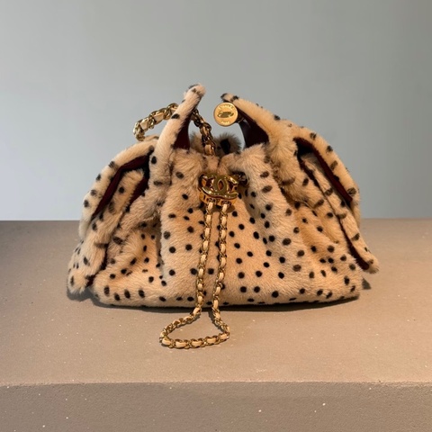 Chanel香奈兒26A高級手工坊限定豹紋25bagmini