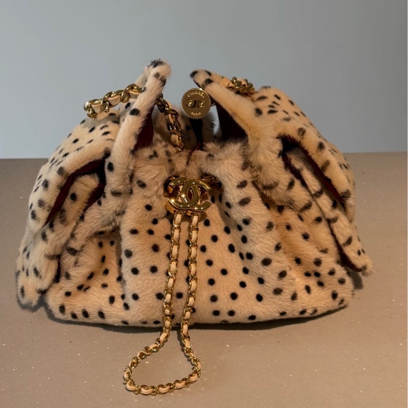 Chanel香奈兒26A高級手工坊限定豹紋25bagmini-1