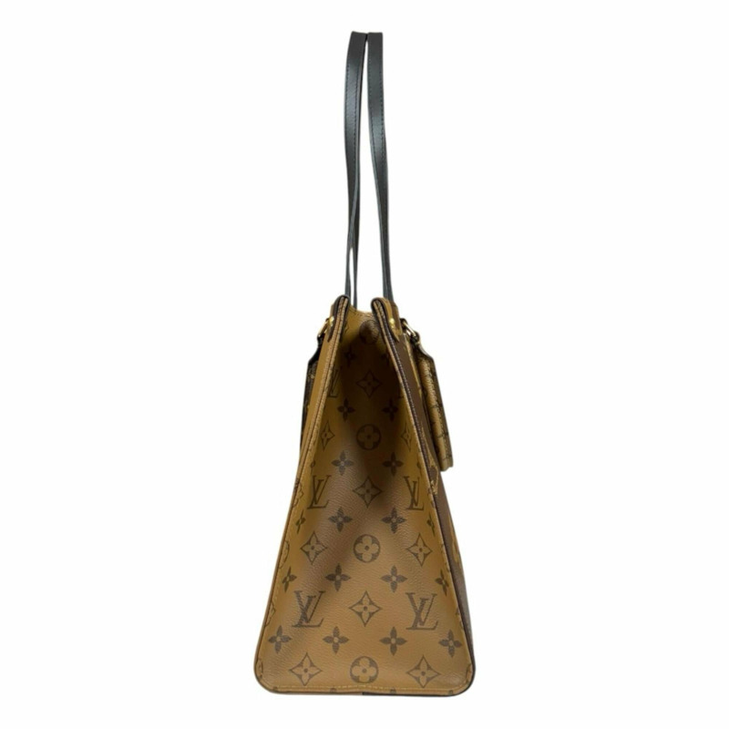 路易威登 OnTheGo MM Monogram Giant 手提包,反色 M45321 棕色,男女通用,LOUIS VUITTON 兩用-3