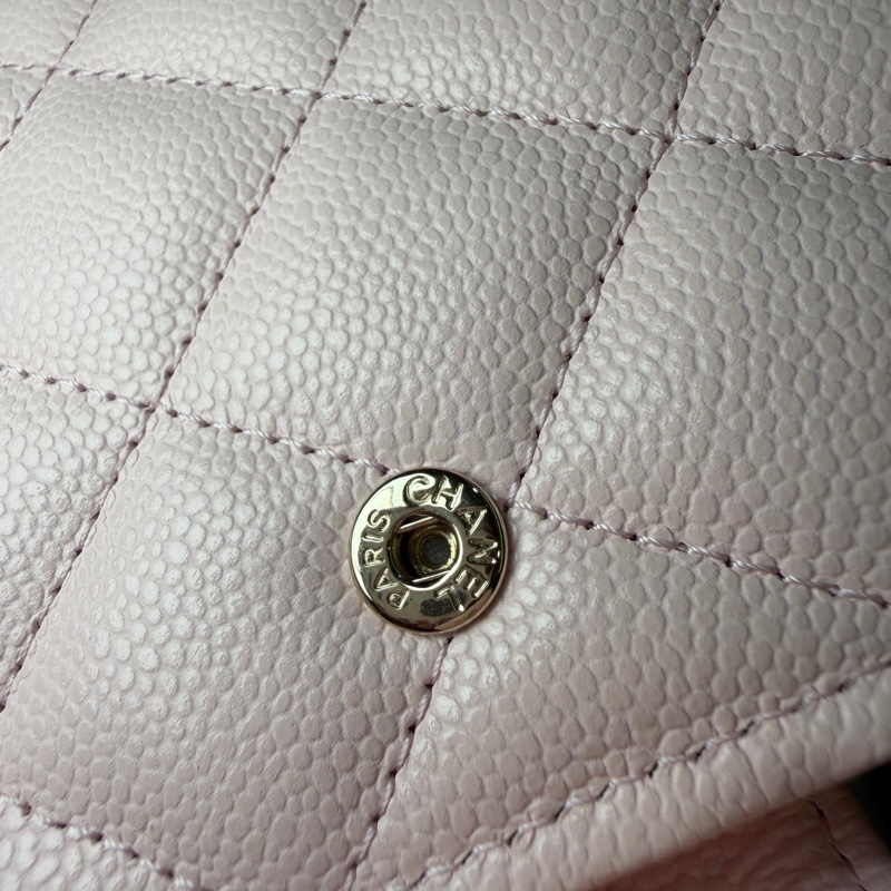 CHANEL 粉紅 護照夾 筆記本套 閒置新 💗-10