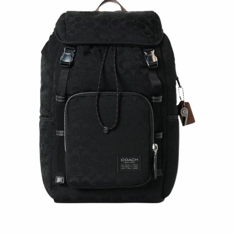 Coach 女士 Logan 標誌雙肩包均碼碼27cm*17cm*44cm