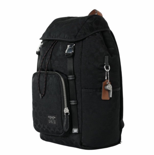 Coach 女士 Logan 標誌雙肩包均碼碼27cm*17cm*44cm-1