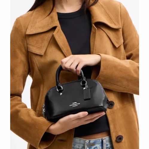 Coach 女士 Lara迷你單肩包均碼碼22cm*10cm*12cm-4