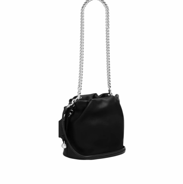 Coach 女士 Faye 迷你褶飾單肩包均碼碼15.5cm*11cm*17.5cm-1