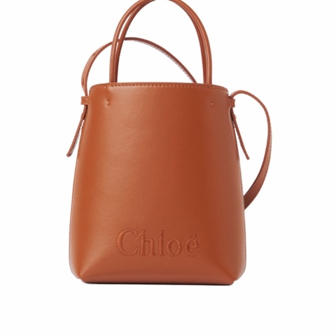 Chloe 女士 Sense 縫線logo迷你包均碼碼MINI、14.5 X 6.5 X 18 CM