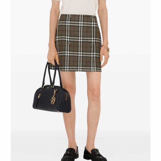 Burberry 女士 格紋半身裙BURBERRY-06 BURBERRY-08 UK-4 UK-6 UK-8 UK-10碼-3