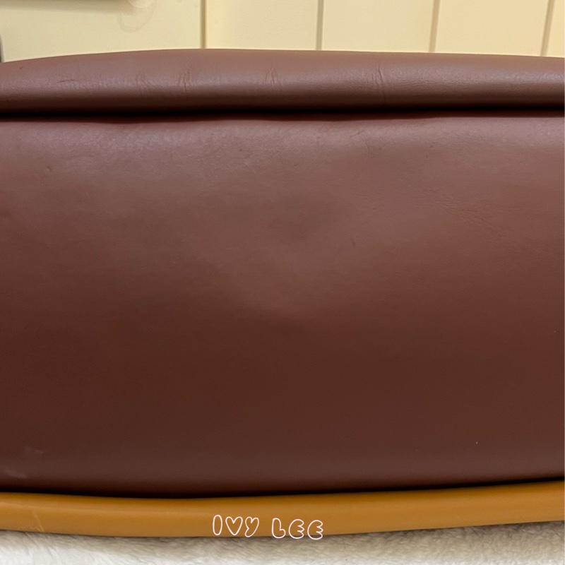Chloé Baylee 系列 手提包 斜背包 紅棕色拼焦糖色 正品 二手精品-29