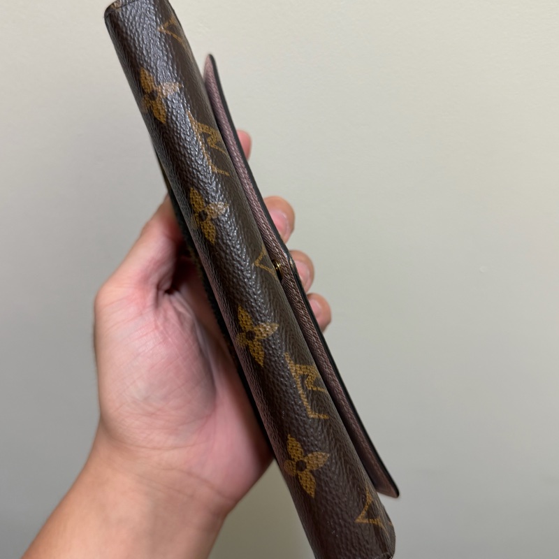 LV Sarah 信封式長夾 芭蕾淡粉-10